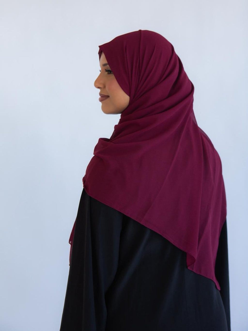 Noorah Wear Premium Chiffon Hijab – Lightweight Breathable Soft Flowy Scarf for Women – Available in 5 Colours – 180x70cm