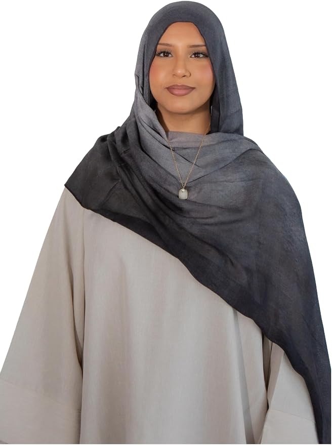 Modal Printed Hijab for Women, Soft Lightweight Breathable Headscarf, Elegant Modest Fashion Scarf for Work, Casual Wear & Special Occasions, 180 x 70 cm