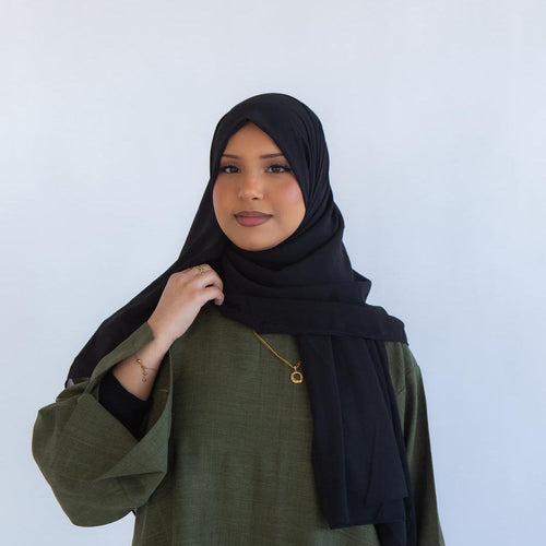 Noorah Wear Premium Chiffon Hijab – Lightweight Breathable Soft Flowy Scarf for Women – Available in 5 Colours – 180x70cm